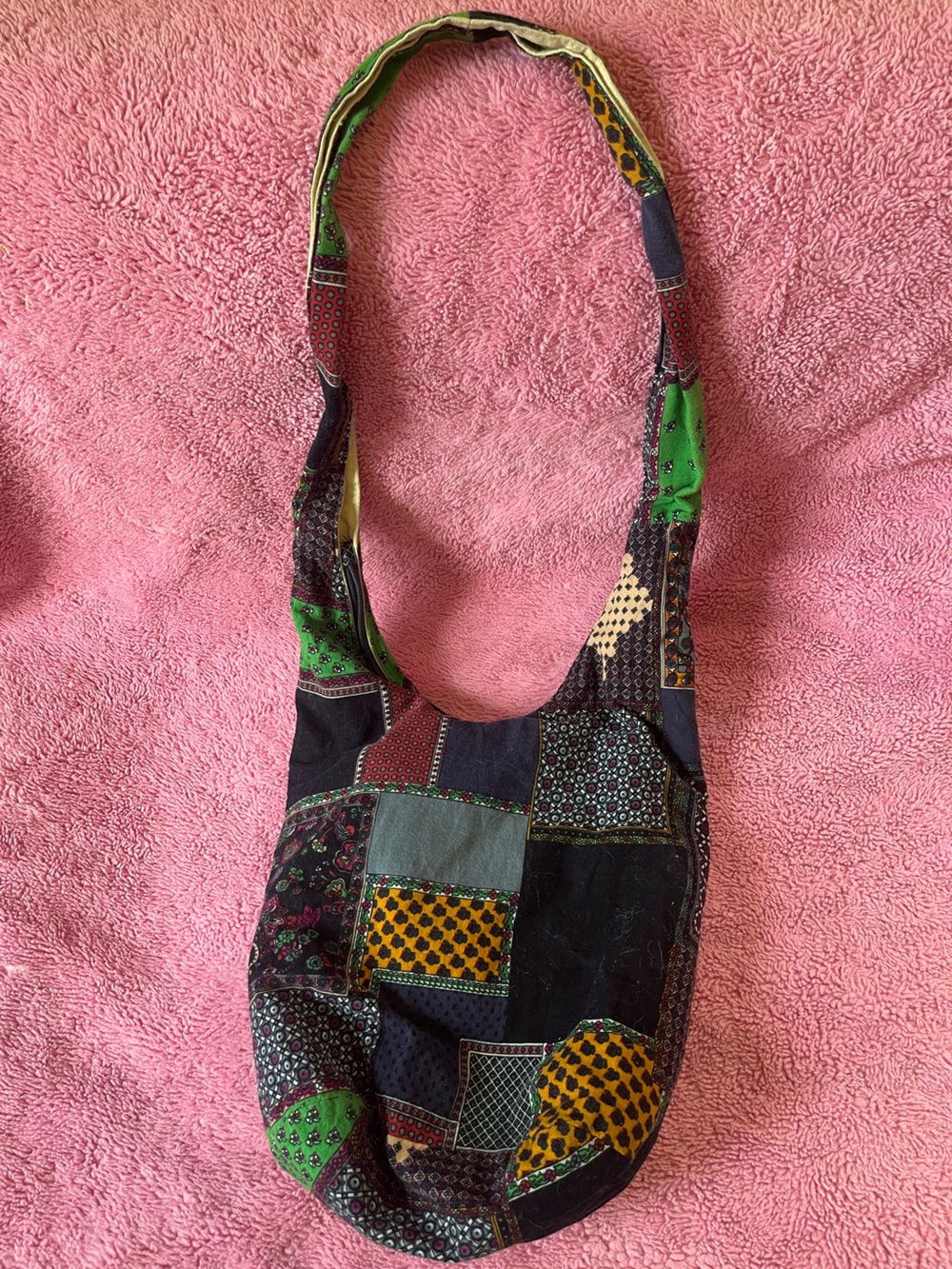 Patchwork Style Bag - Picture 2 of 3